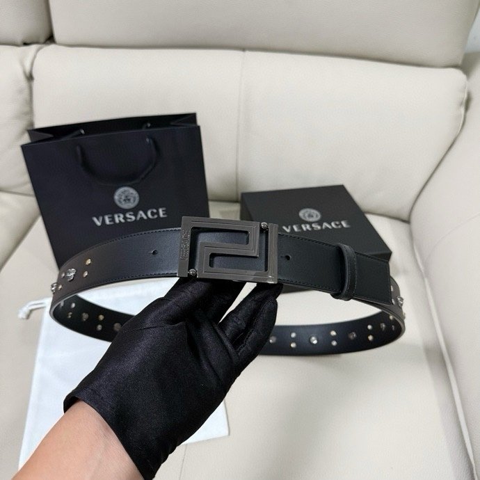 Belt leather 40 mm фото 2