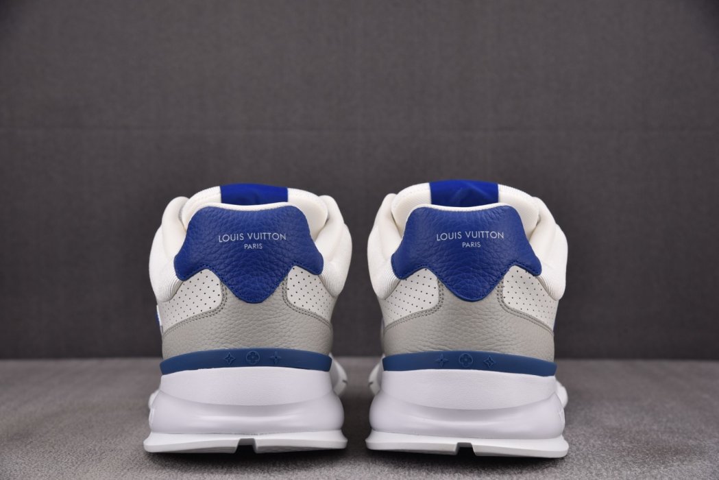 Кроссовки LOUIS VUITTON 2025 Classic White Blue фото 5