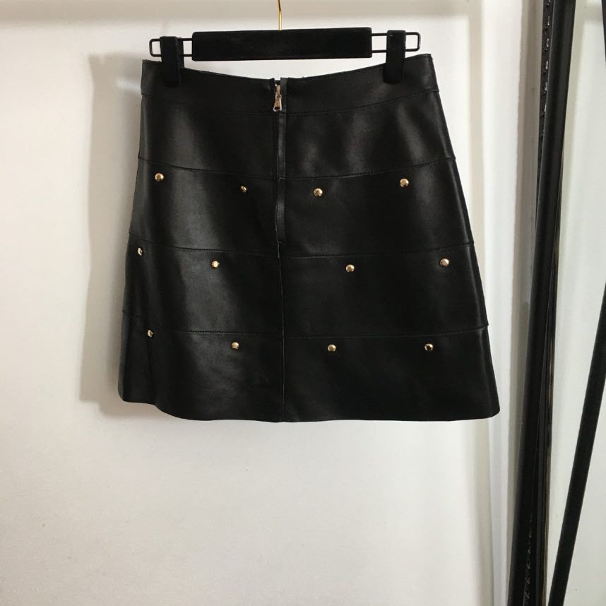 Skirt leather фото 2