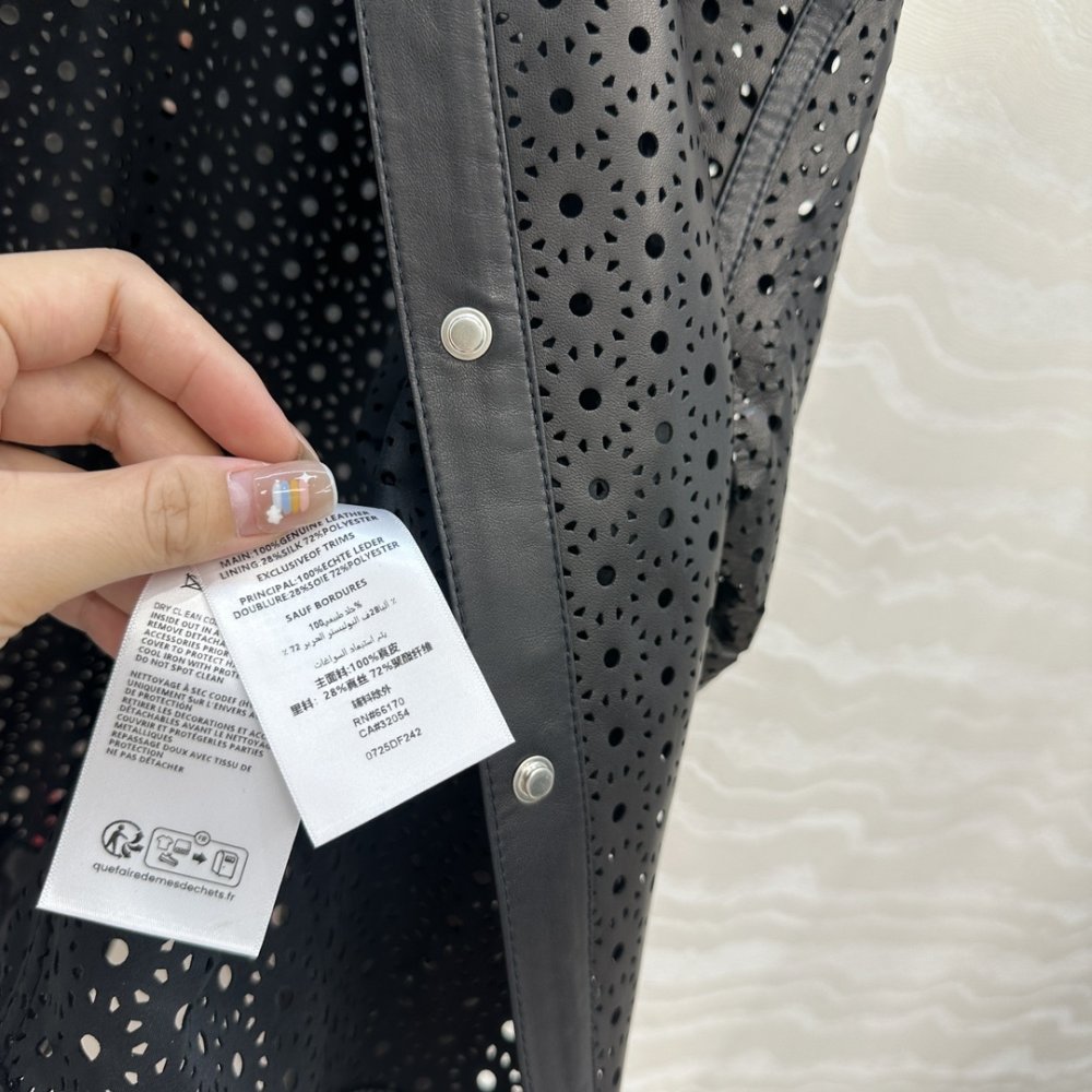 Рубашка кожаная женская фото 8