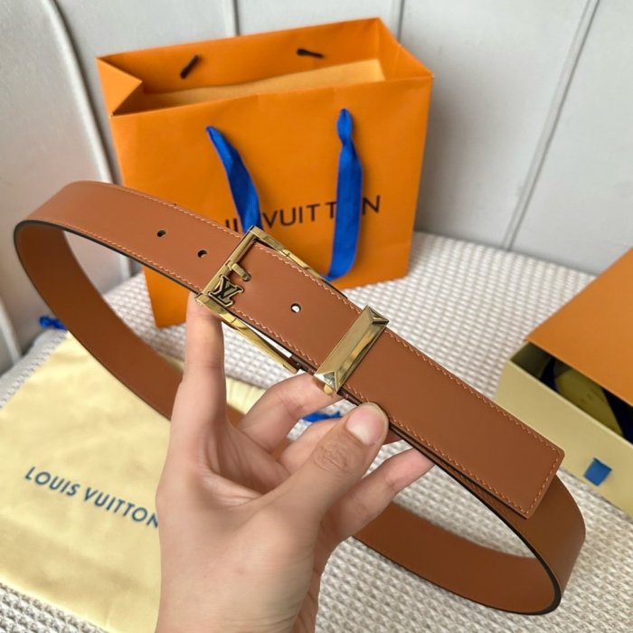 Belt leather 3.5 cm