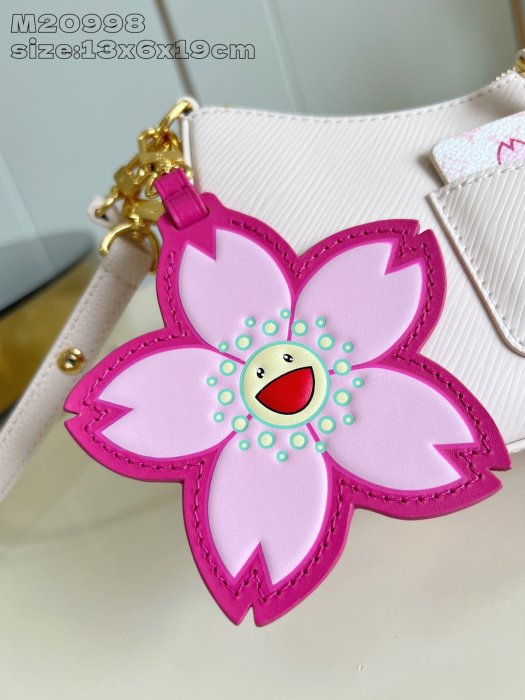 Сумка женская Louis Vuitton x Murakami TM Marellini 19 см фото 3