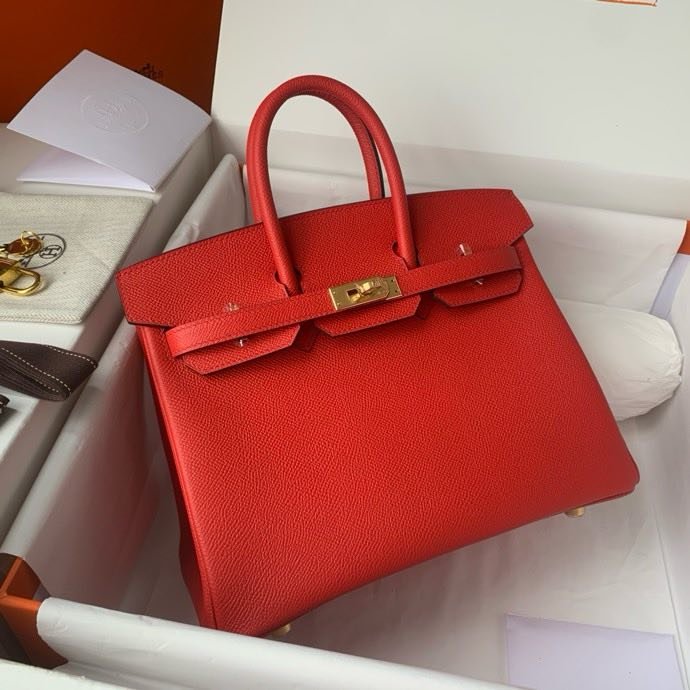 Сумка Birkin 25 см из кожи Epsom фото 5