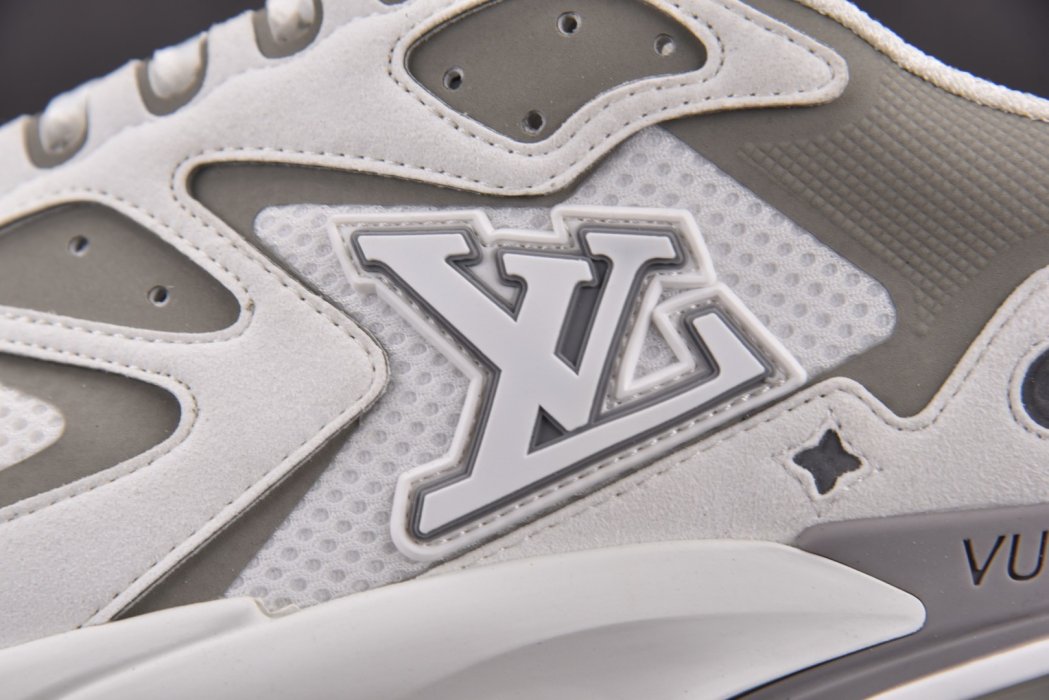 Кроссовки LOUIS VUITTON Runner Tatic Grey White фото 12