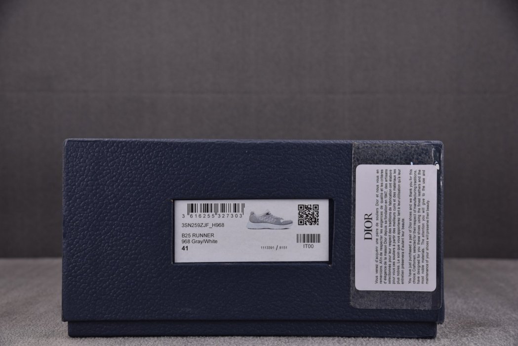 Кроссовки Dior B25 Runner White Grey фото 6