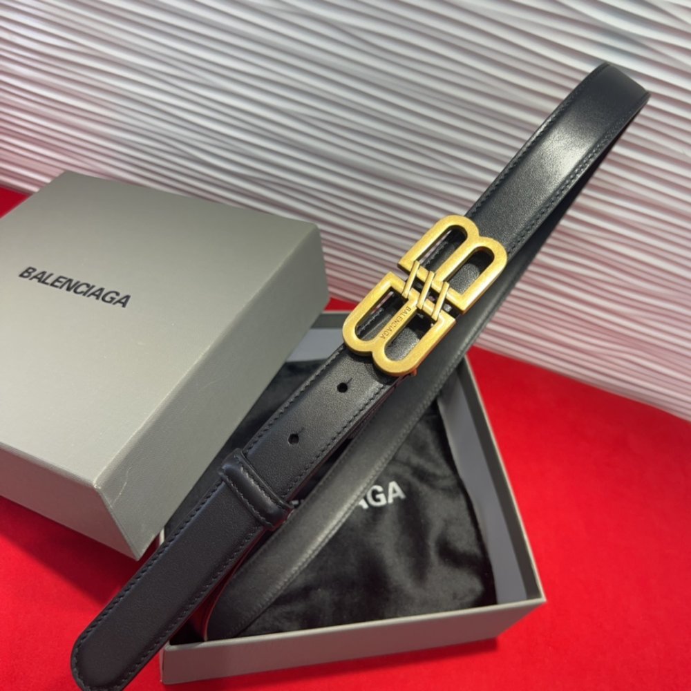 Belt leather 25 mm фото 4