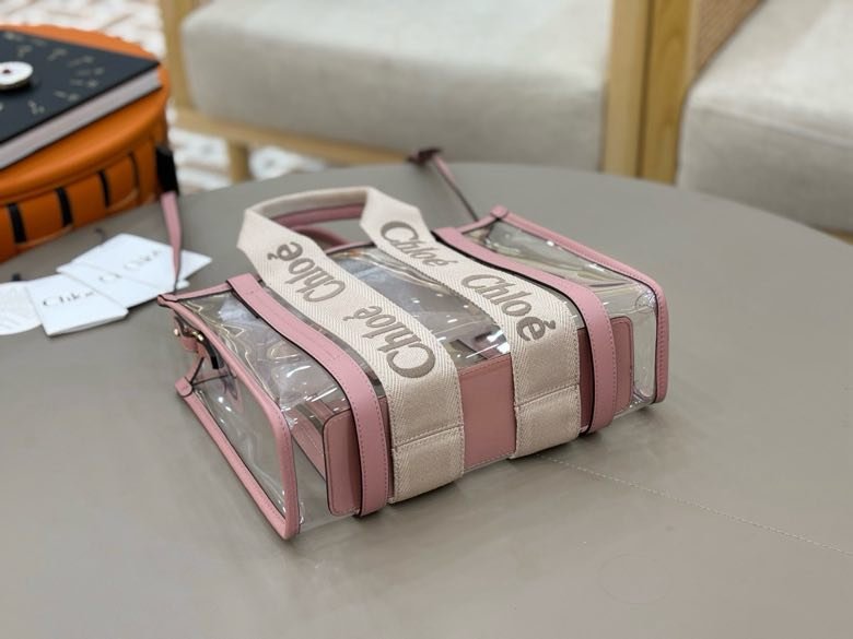 A bag тоут Chloe Woody Holiday Edition 26 cm фото 3