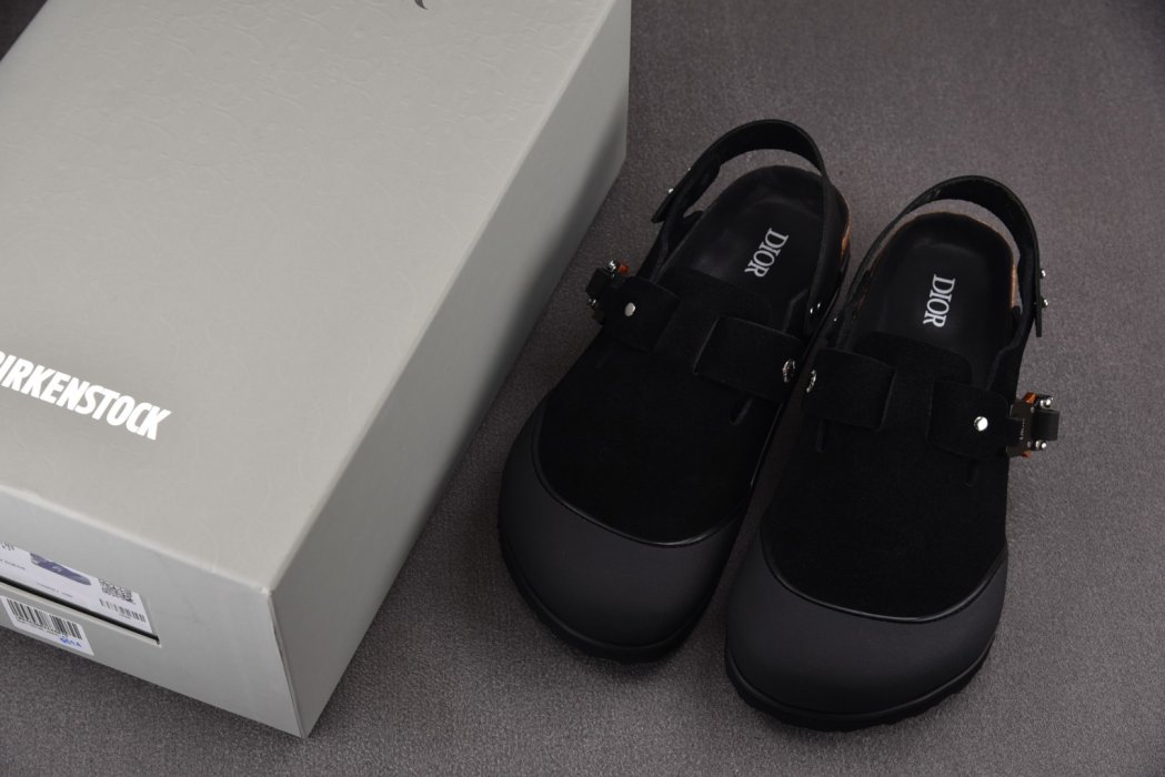 Сандалии DIOR x Birkenstock Tokio Black фото 7