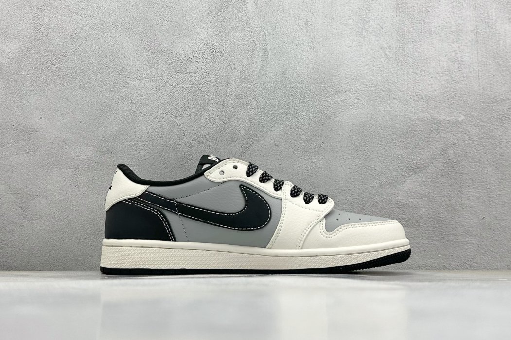 Кроссовки Fragment x Travis Scott x Air Jordan 1 Low фото 2