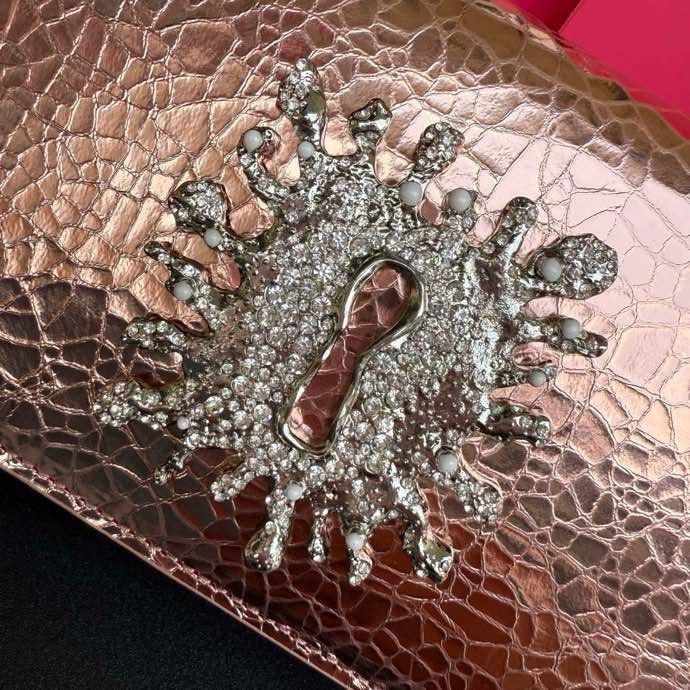 Клатч кожаный женский 19 см фото 9