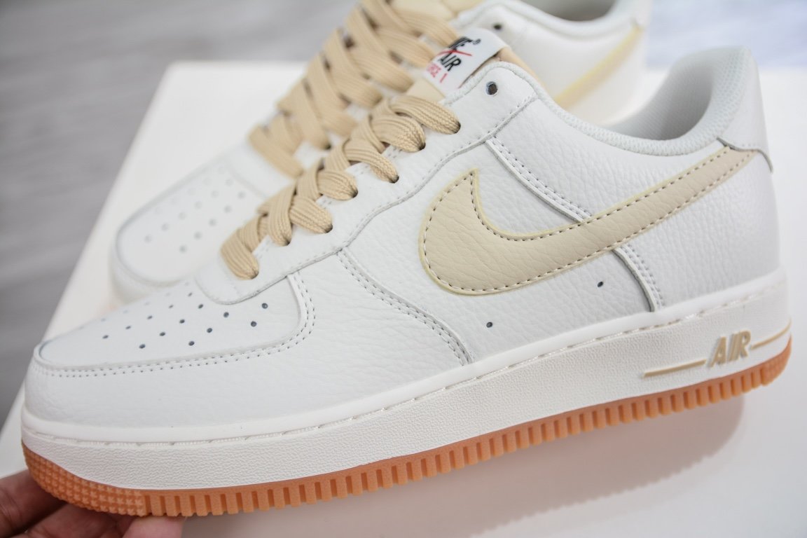 Кроссовки Air Force 1 Low 07 White Cream Gum ML2022-113 фото 7