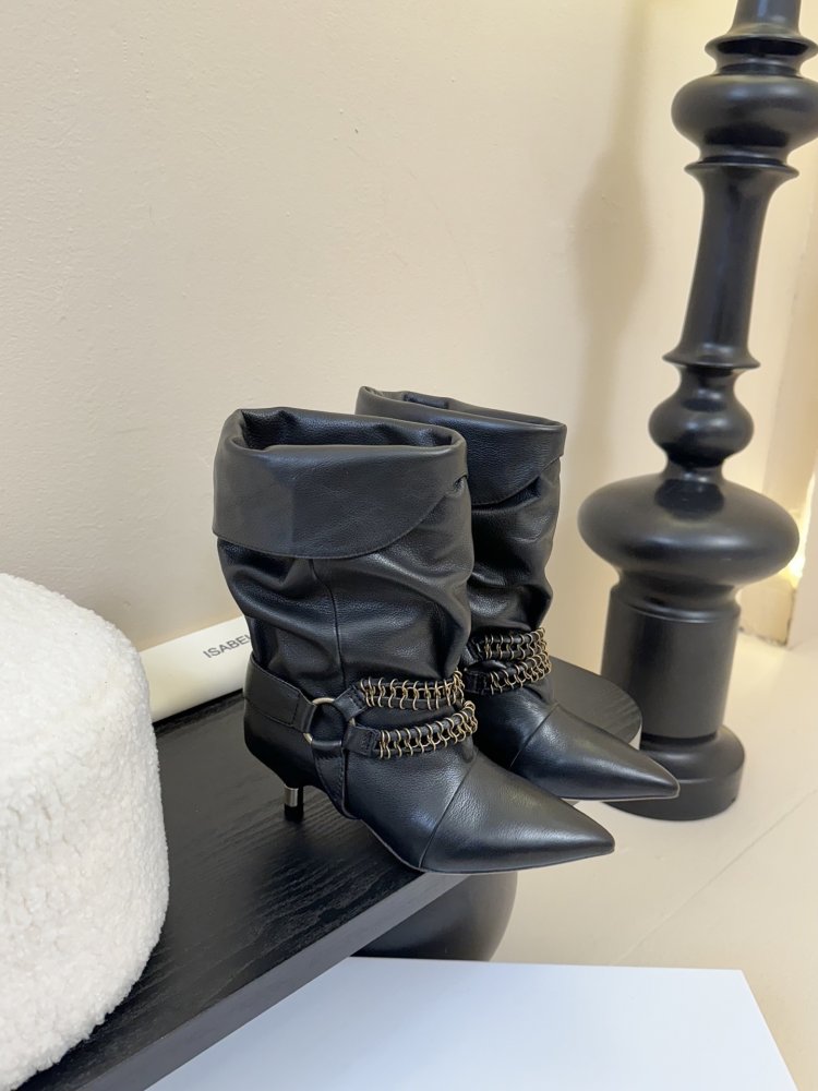 Чоботи шкіряні жіночі фото 2