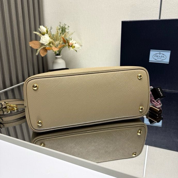 Сумка кожаная Double Bag 33 см фото 6