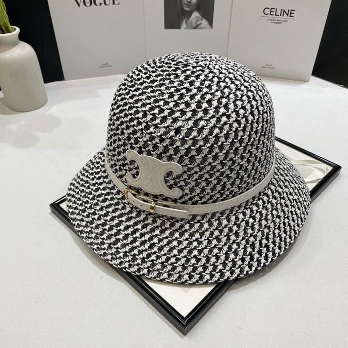 Шляпа соломенная женская фото 8