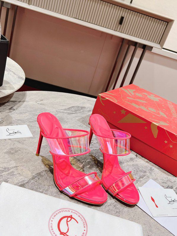 Sandals The Just Loubi pink-red фото 2