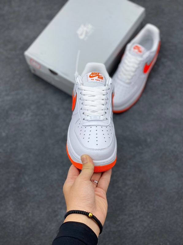 Sneakers  Air Force 1 07 Low White Orange DX9269-101 фото 2