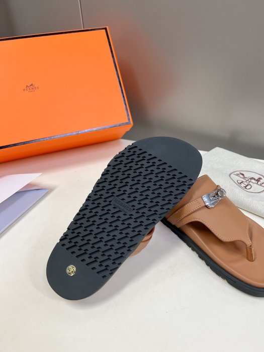 Шлепанцы Hermes Empire фото 9