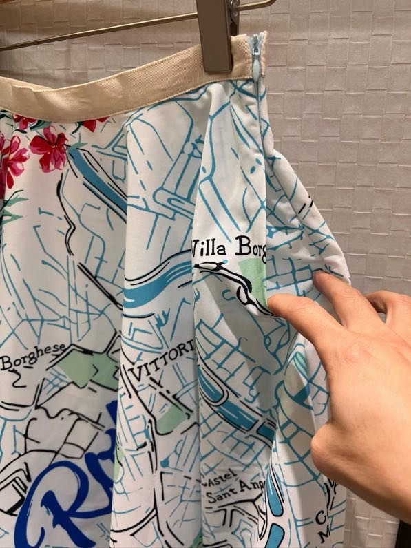 Long skirt and T-shirt women's фото 8