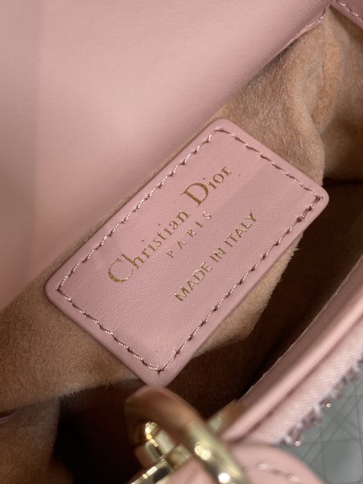 A bag women's Lady Dior Micro 12 cm фото 9