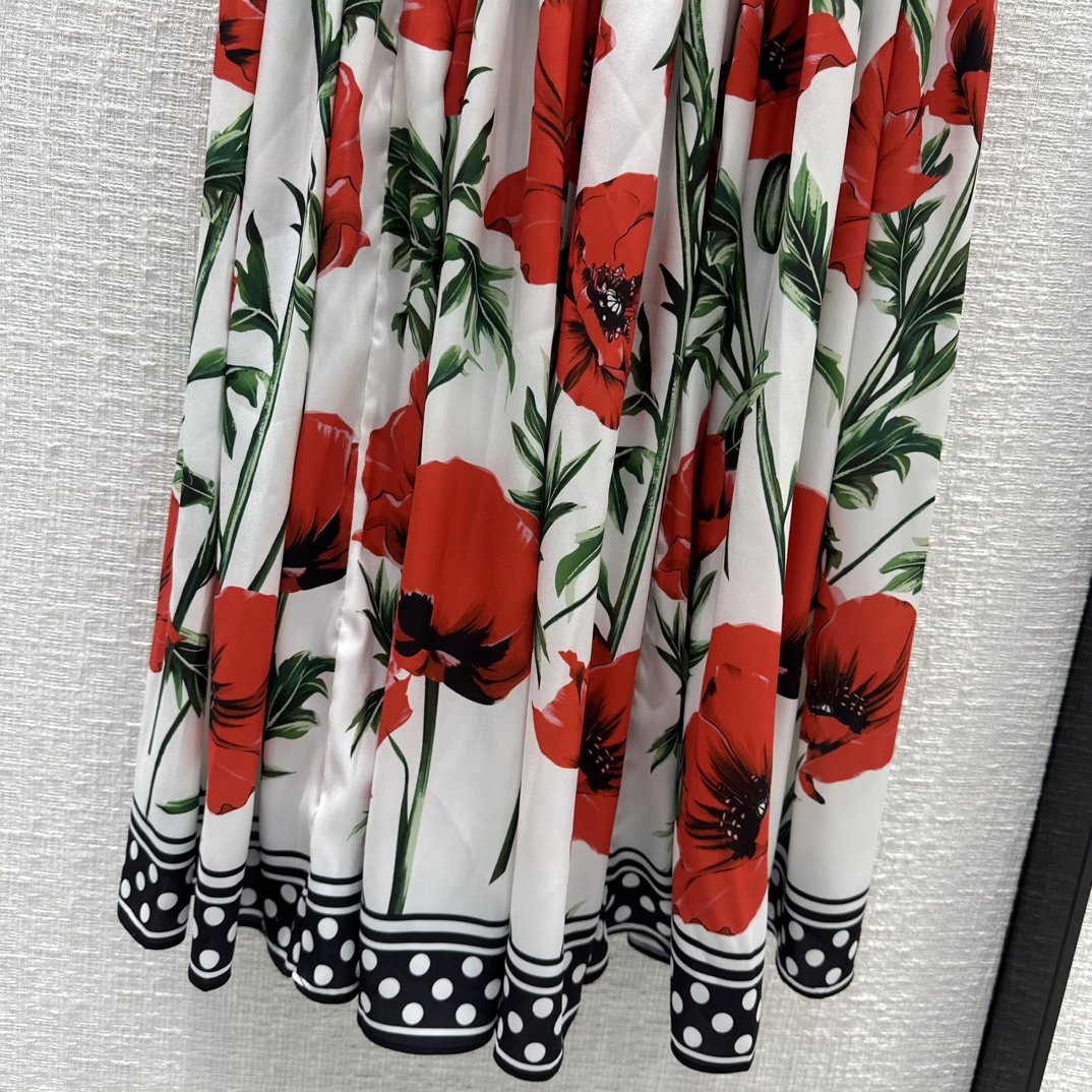 Skirt from flower print фото 6
