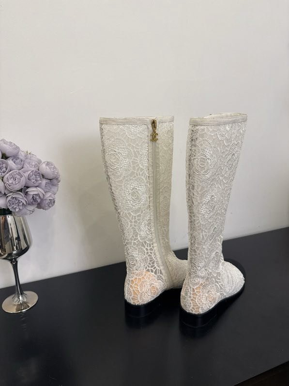 Сапоги женские кружевные фото 9