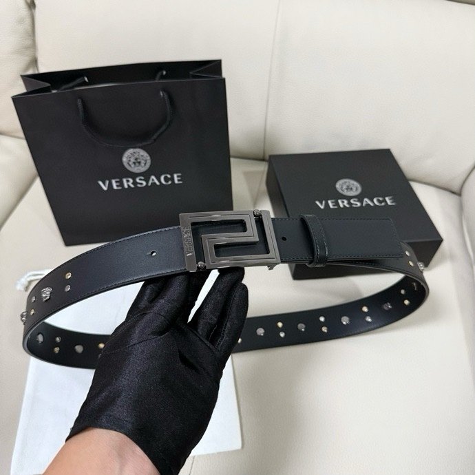 Belt leather 40 mm фото 3