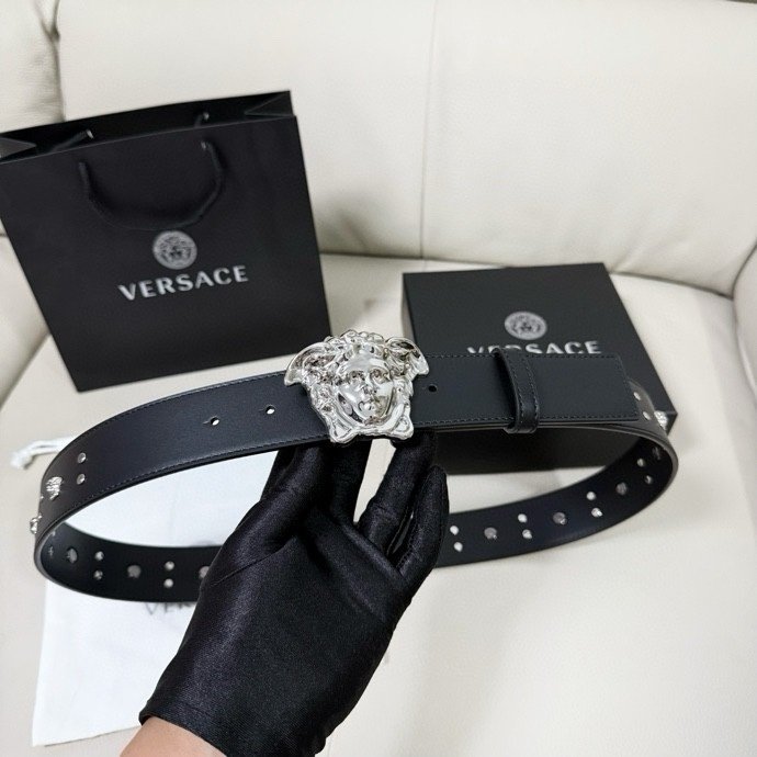 Belt leather 40 mm фото 3