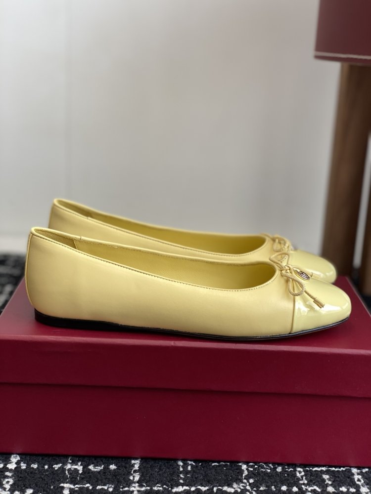 Ballet shoes leather фото 2