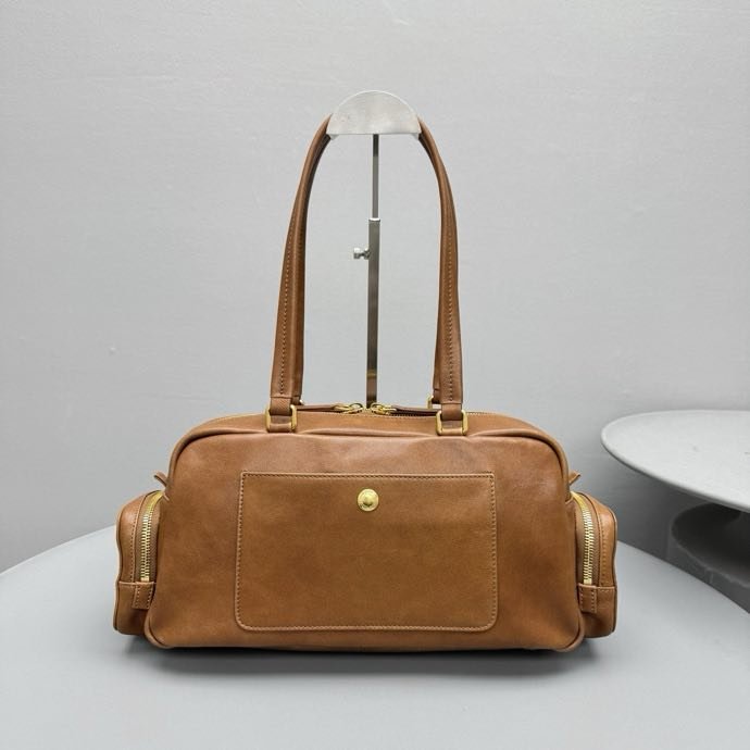 Сумка Pocket кожаная женская 32 см фото 3