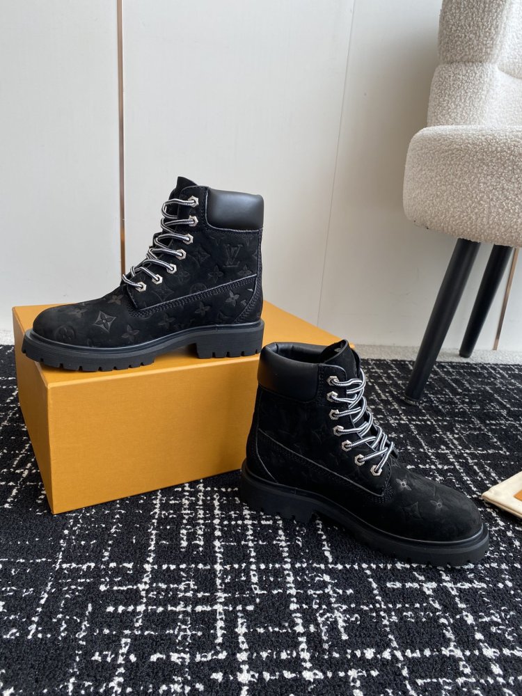 Ботинки женские Louis Vuitton x Timberland фото 5