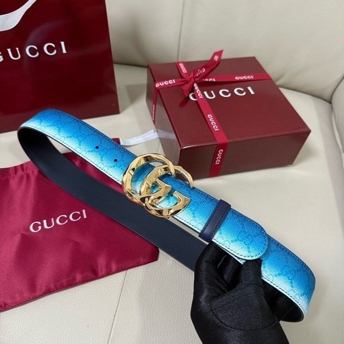 Belt leather 40 mm фото 5