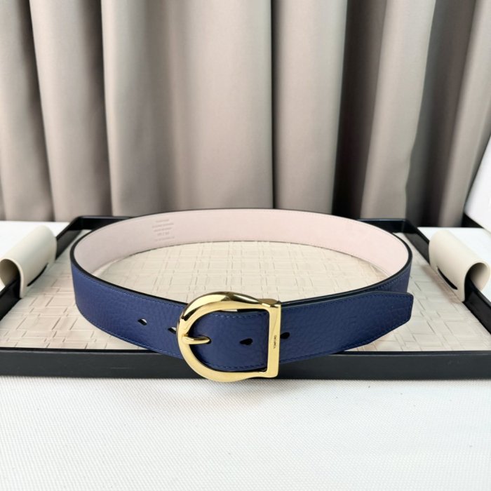 Belt leather 3.8 cm