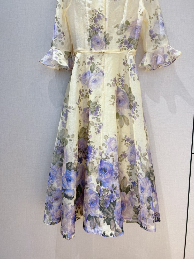 Плаття, Сукня з шовку і льону фото 6