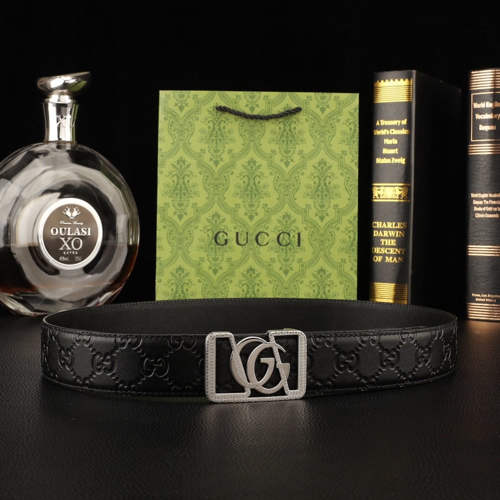 Belt leather 40 mm фото 9