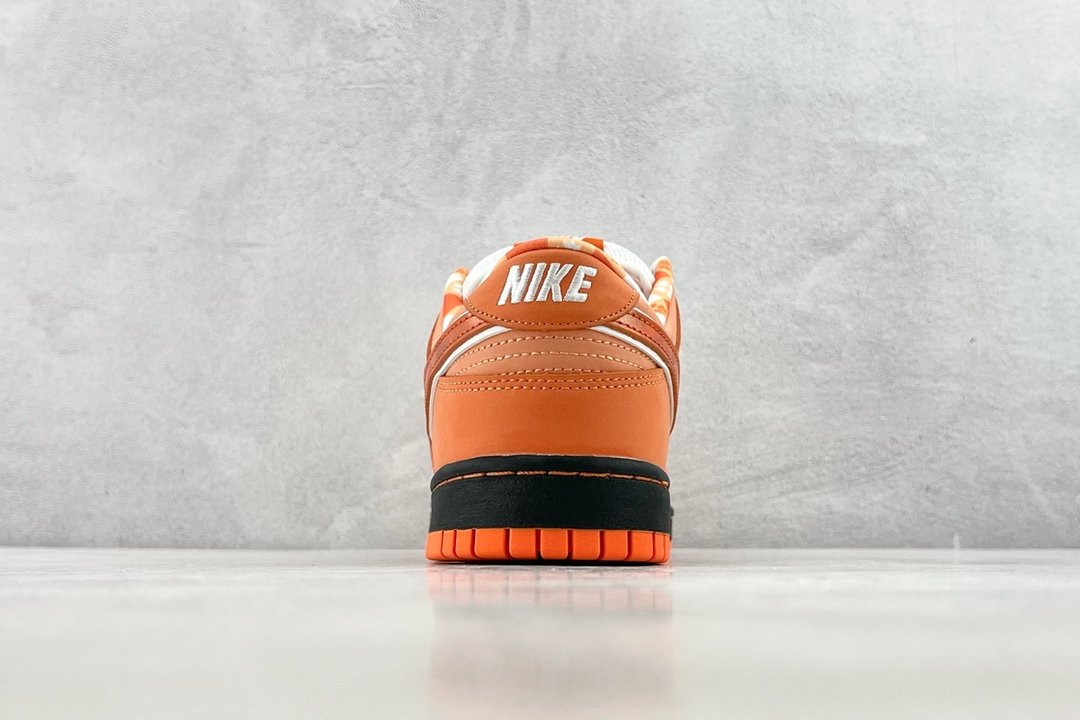 Sneakers Concepts x Nike SB Dunk Low Orange Lobster FD8776-800 фото 9