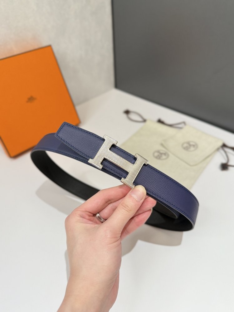 Ремень кожаный 32 мм фото 6