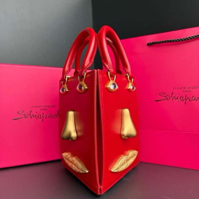 A bag leather women's 15 cm фото 6