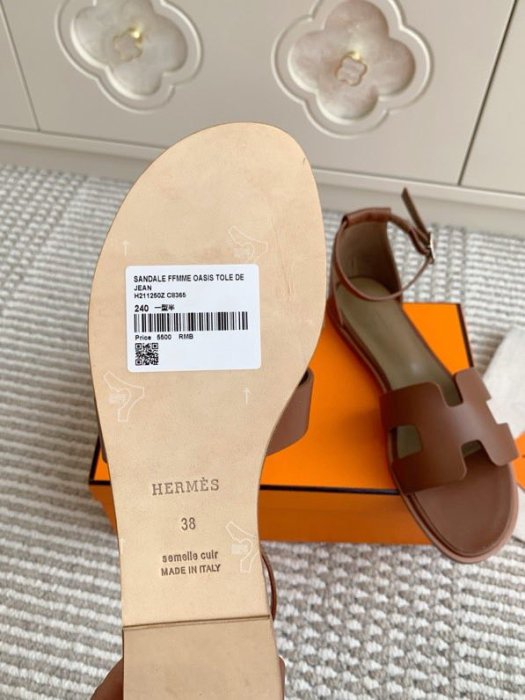 Босоножки Hermes Santorini фото 9