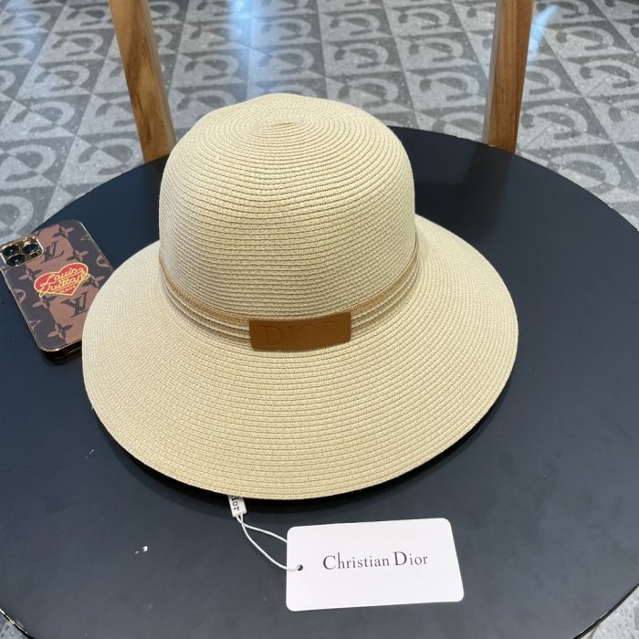 Hat women's wicker