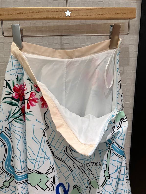 Long skirt and T-shirt women's фото 5