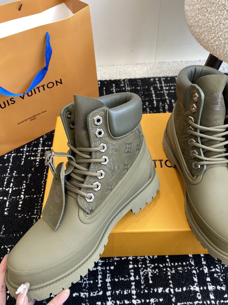 Ботинки женские Louis Vuitton x Timberland фото 6
