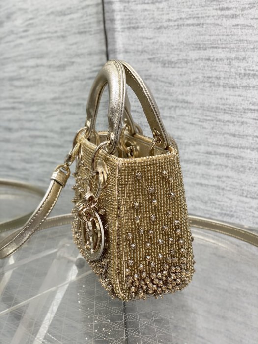 A bag women's Lady Dior Micro 12 cm фото 6
