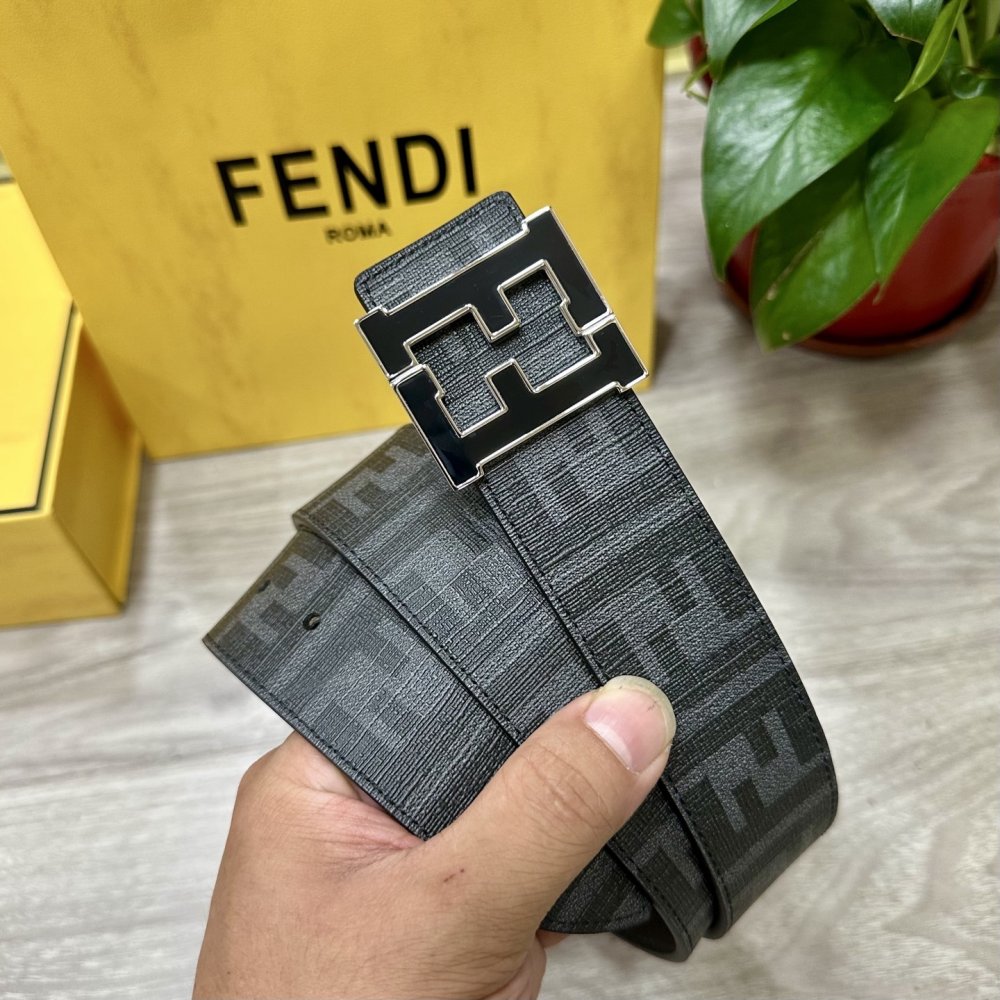 Belt leather 40 mm фото 3