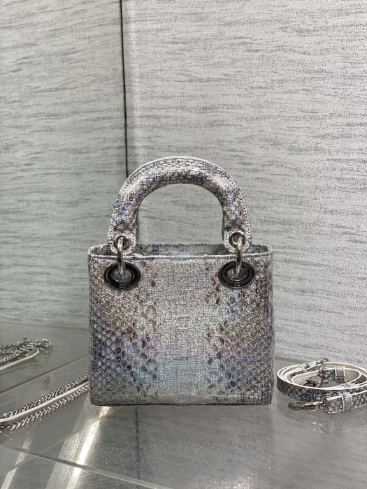 Сумка женская Lady Dior 17 см фото 5