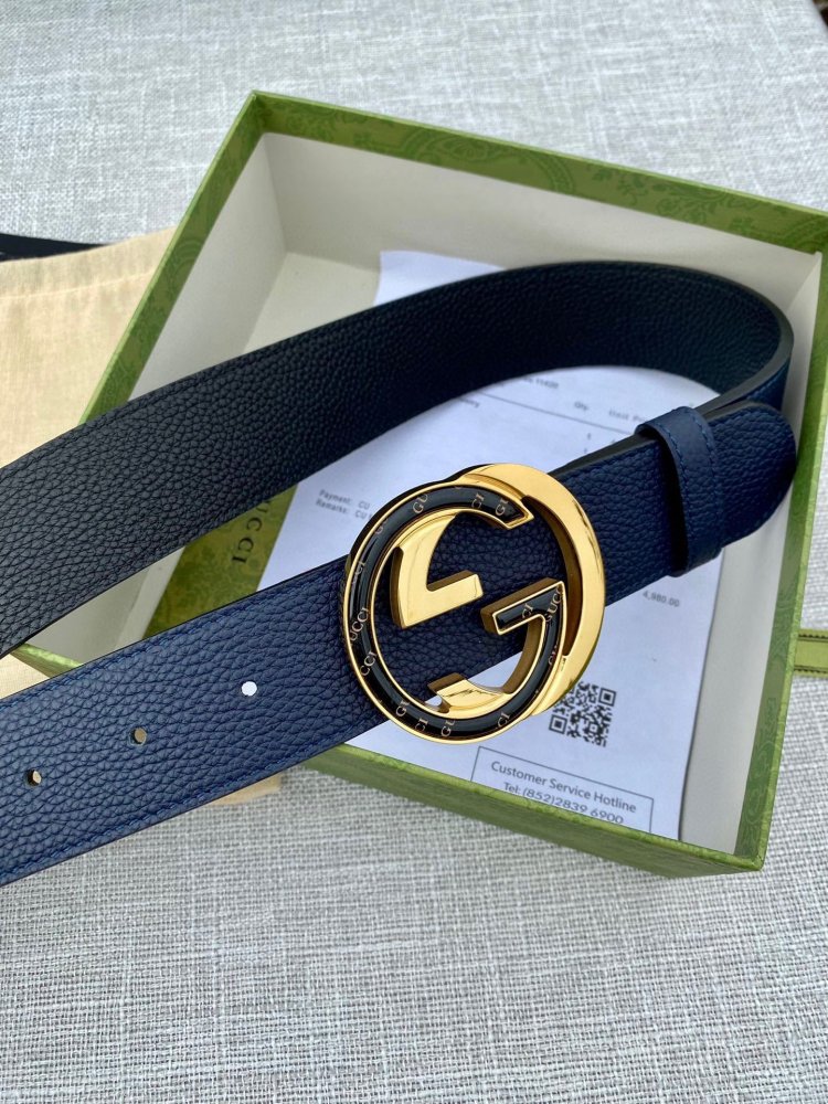 Belt leather 38 mm фото 5