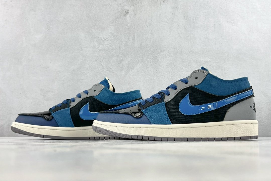 Кроссовки Air Jordan 1 Low SE Craft Obsidian DR8867-400 фото 5