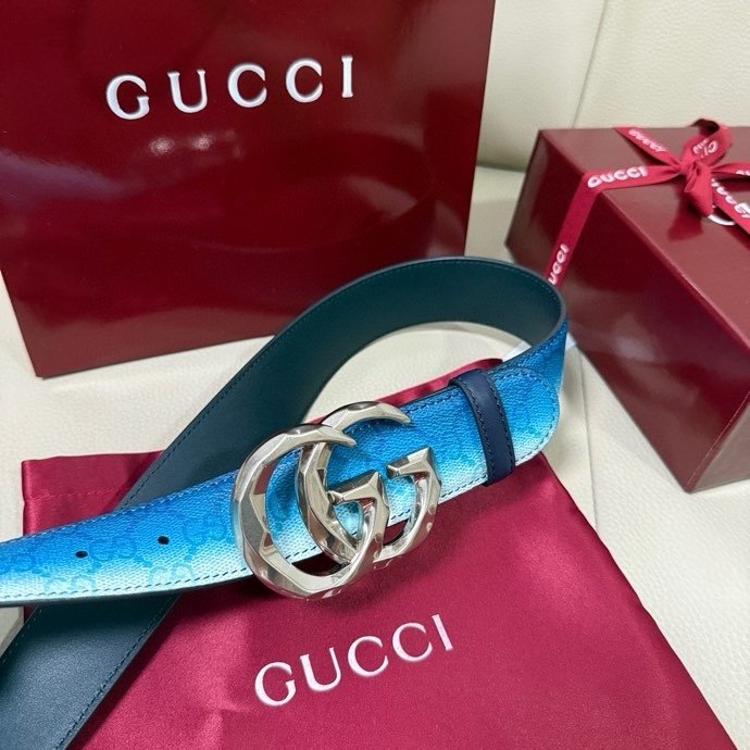 Belt leather 40 mm фото 7