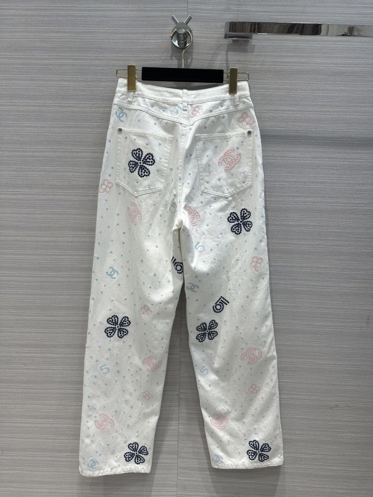 Jeans white фото 9