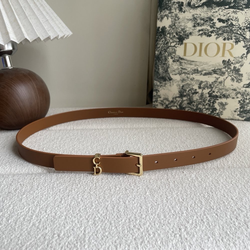 Belt leather 20 mm фото 3