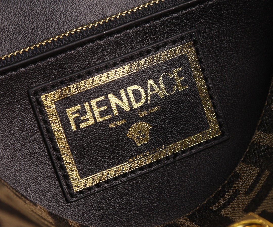 Сумка Fendace Gold Baroque 25 см фото 8
